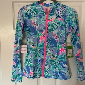 NWT Lilly Pulitzer sunny rash guard